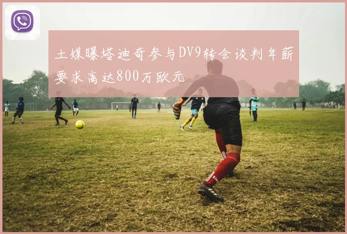 土媒曝塔迪奇参与DV9转会谈判年薪要求高达800万欧元